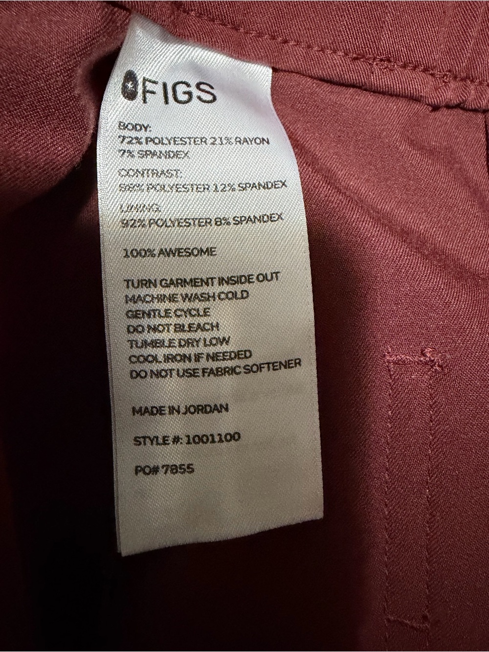 FIGS Walnut Scrub Set - Picture 4 of 5